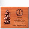 Alder Minuteman Plaque (9"x12")